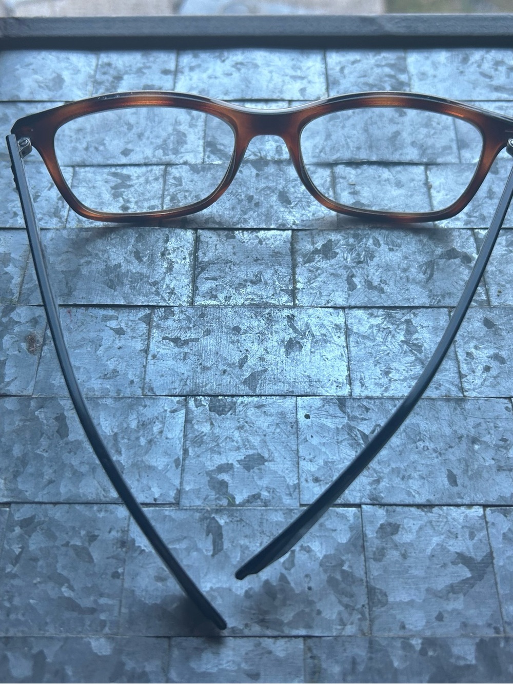 Ray-Ban Tortoiseshell and Black Eyeglass Frames - Picture 6 of 8